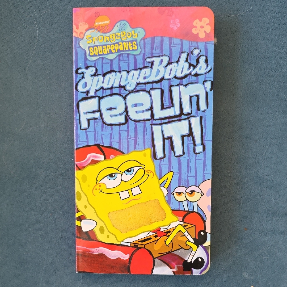 Nickelodeon SpongeBob SquarePants Feeling It! Touch and Feel Book